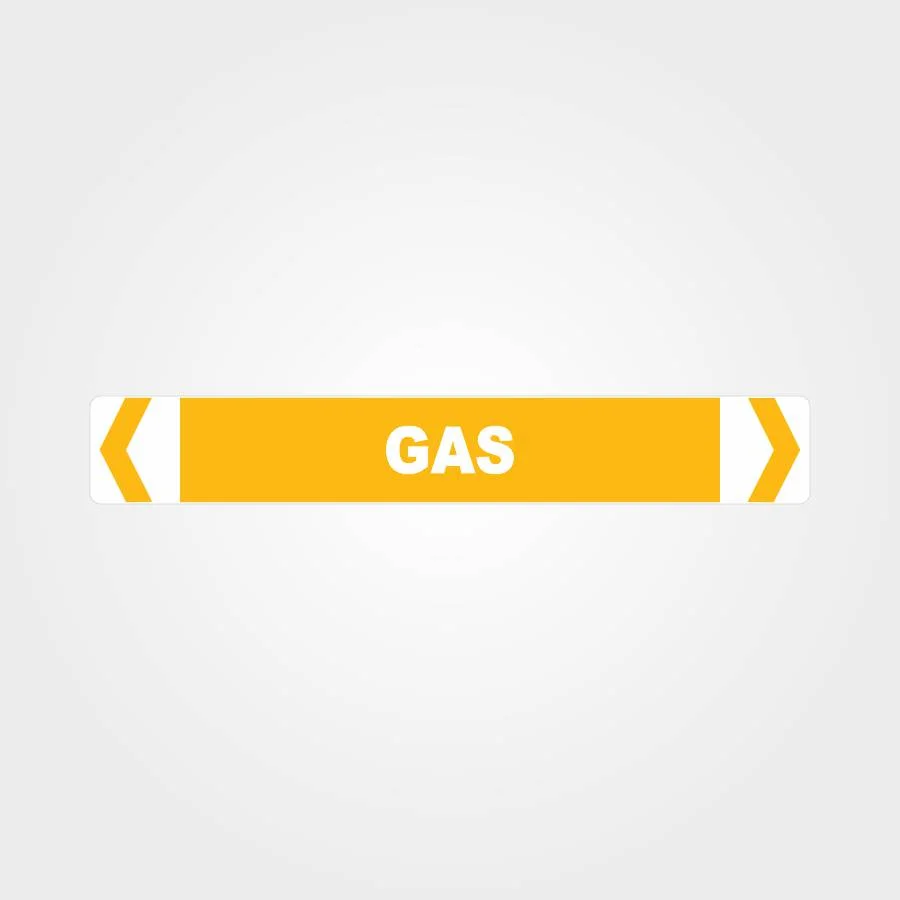Gas Pipe Marker