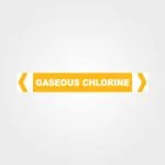 Gaseous Chlorine Pipe Marker