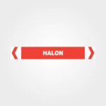 Halon Pipe Marker