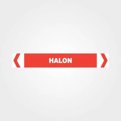 Halon Pipe Marker