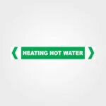 Heating Hot Water Pipe Marker