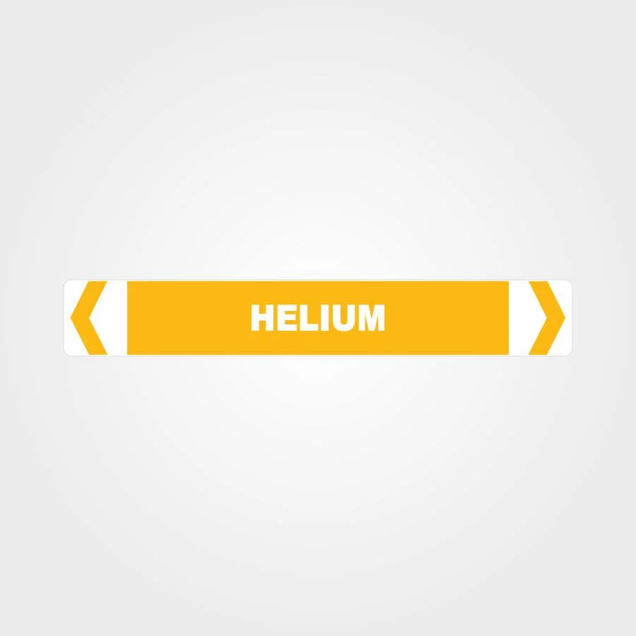 Helium Pipe Marker