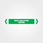 High Ablution Pipe Marker