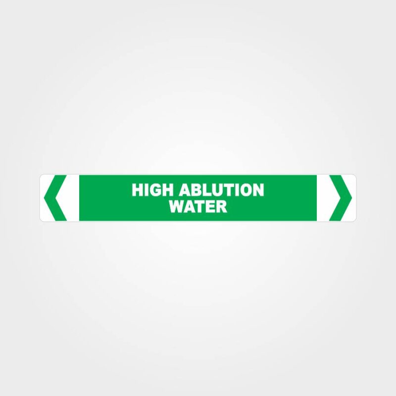 High Ablution Pipe Marker