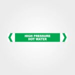 High Pressure Hot Water Pipe Marker