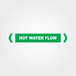 Hot Water Flow Pipe Marker