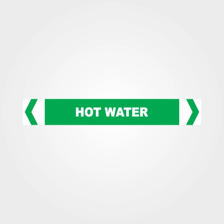 Hot Water Pipe Marker