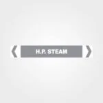 H.P. Steam Pipe Marker