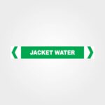 Jacket Water Pipe Marker