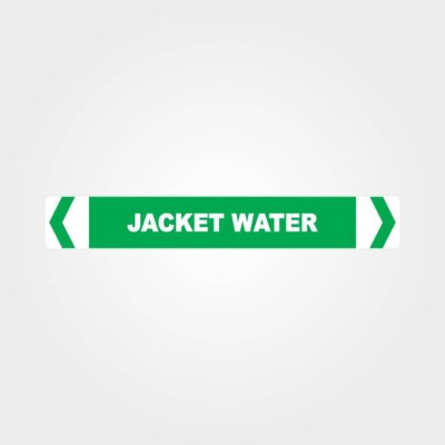 Jacket Water Pipe Marker
