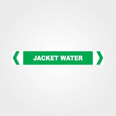 Jacket Water Pipe Marker