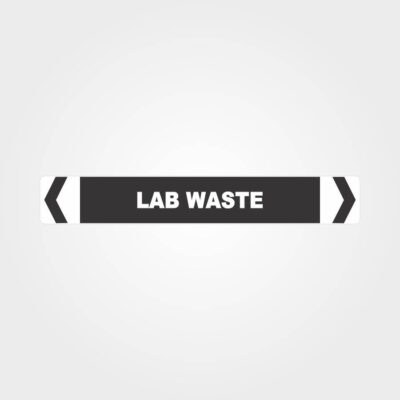 Lab Waste Pipe Marker