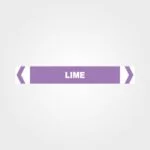 Lime Pipe Marker