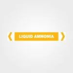 Liquid Ammonia Pipe Marker