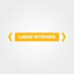 Liquid Nitrogen Pipe Marker