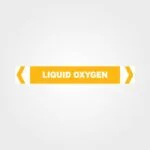 Liquid Oxygen Pipe Marker