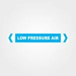 Low Pressure Air Pipe Marker