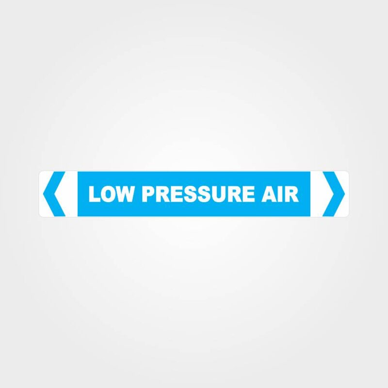 Low Pressure Air Pipe Marker