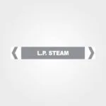 L.P. Steam Pipe Marker