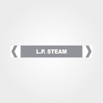 L.P. Steam Pipe Marker