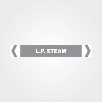 L.P. Steam Pipe Marker