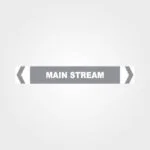 Main Steam Pipe Marker