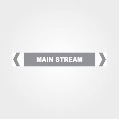 Main Steam Pipe Marker