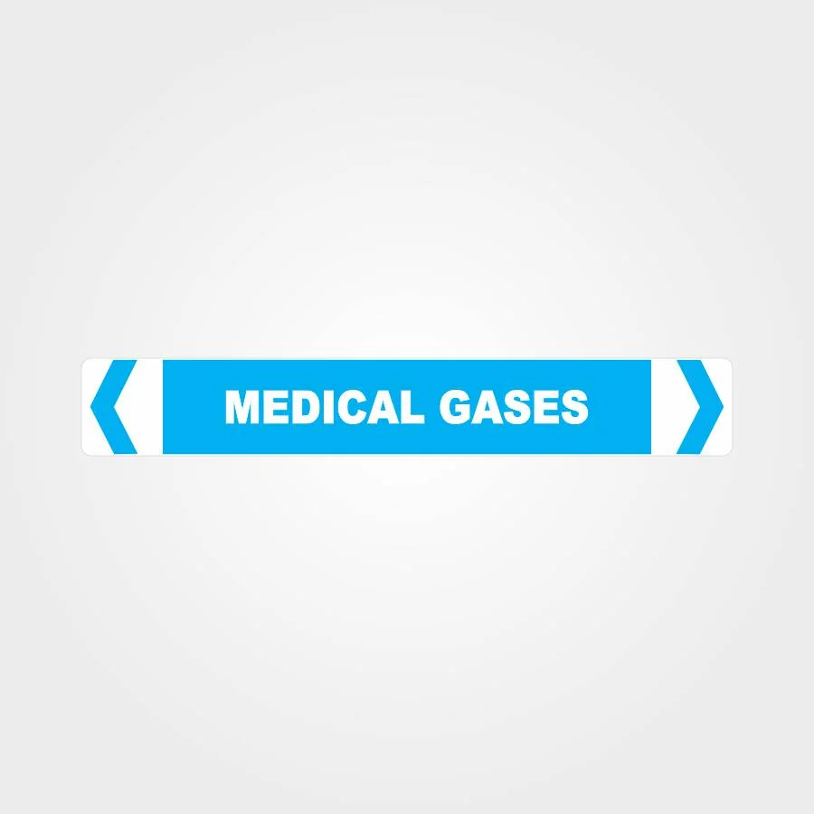 Medical Gases Pipe Marker