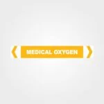 Medical Oxygen Pipe Marker