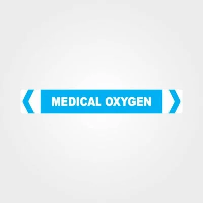 Medical Oxygen Pipe Marker