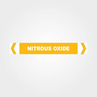 Nitrous Oxide Pipe Marker