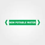 Non Potable Water Pipe Marker