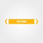 Oxygen Pipe Marker