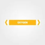 Oxygen Pipe Marker