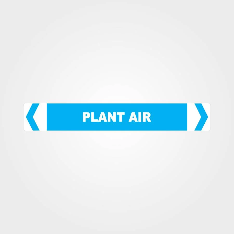 Plant Air Pipe Marker