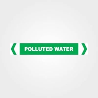 Polluted Water Pipe Marker