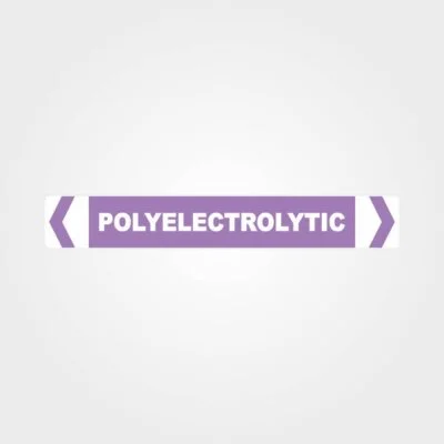 Polyelectrolytic Pipe Marker
