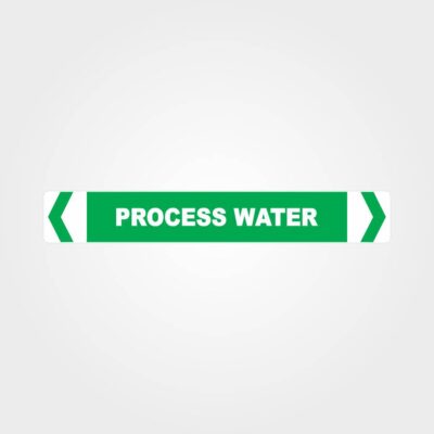 Process Water Pipe Marker