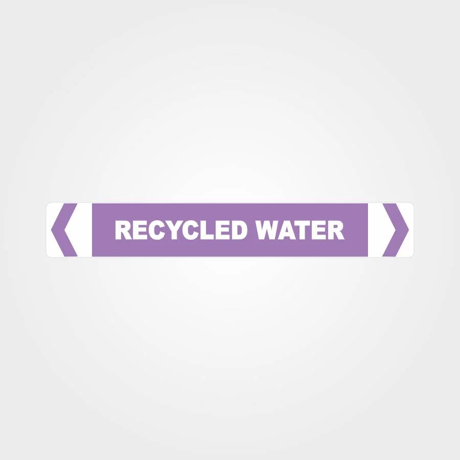 Recycled Water Pipe Marker