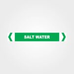Salt Water Pipe Marker