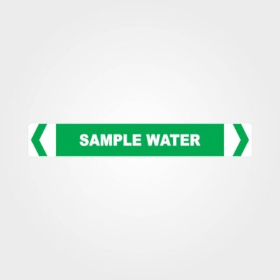 Sample Water Pipe Marker