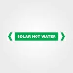 Solar Hot Water Pipe Marker