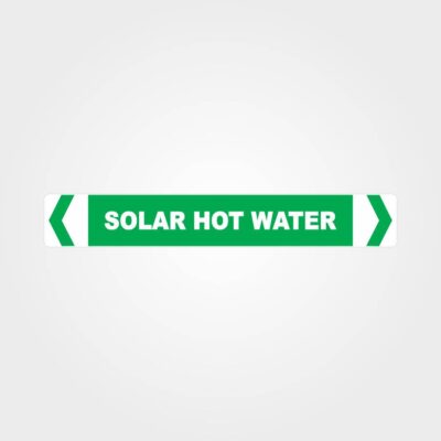 Solar Hot Water Pipe Marker