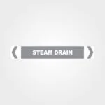 Steam Drain Pipe Marker
