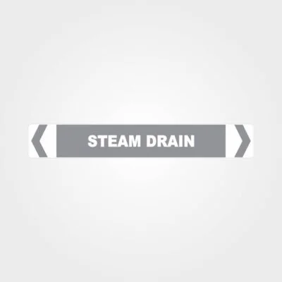Steam Drain Pipe Marker