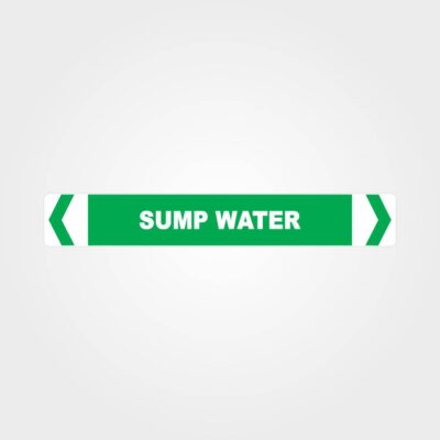 Sump Water Pipe Marker