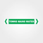 Towns Mains Water Pipe Marker
