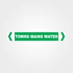 Towns Mains Water Pipe Marker