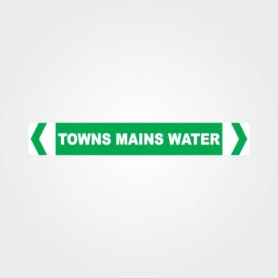 Towns Mains Water Pipe Marker