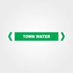 Town Water Pipe Marker